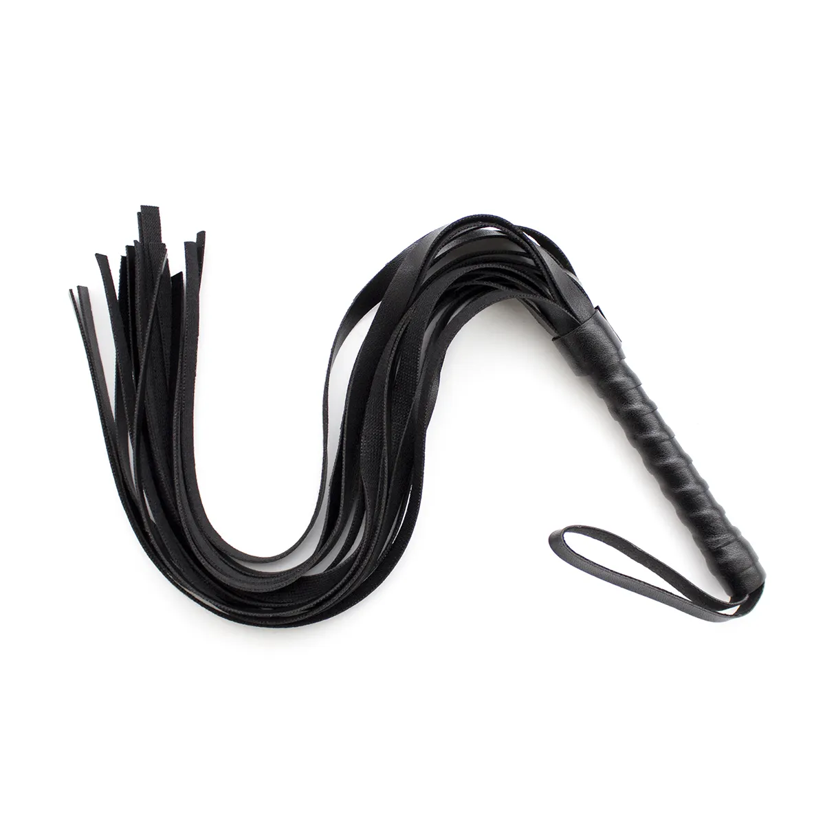 Sexy Flirting Whip Handle SM Restrain PVC Tailed Leather Whip Sex toy For Couple Play Spanking Sex Products