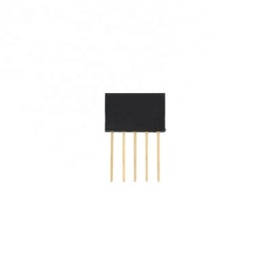 2.54mm a fila singola femmina perni 11mm scheda PCB connettore presa intestazione 1 ** 2 ~ 20Pin 40P componenti elettronici - Product Image 4