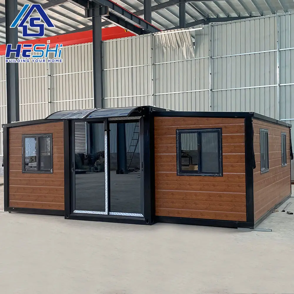 Granny Flat 20 Ft 40 Ft Foldable Expandable Container House Prefab Luxury Villa Prefabricated Mobile Home 2 3 4 5 Bedroom