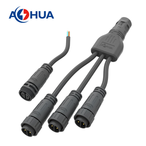 15A Quick Lock Connector M20 3PIN Led Lighting Driver Cable 3Pin Assembly Y <strong>Splitter</strong> <strong>1</strong> <strong>Input</strong> <strong>3</strong> <strong>Output</strong> Led Wire Harness - Product Image 6