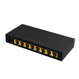 8端口10/100Mbps网络交换机金属外壳非托管Soho以太网交换机集线器，适用于家庭办公室 - Product Image 3