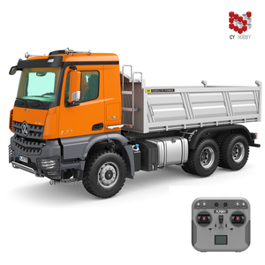 Huina Kabolite K5702 6x6 1/14 RC modello di autocarro con cassone ribaltabile con telecomando professionale autocarro di ingegneria per veicoli da costruzione