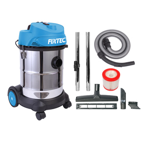 FIXTEC 1200W 100% 銅製ウェット/ドライ掃除機16-19kpaブロワー機能付き軽量で強力な吸引ショップ掃除機 - Product Image 1