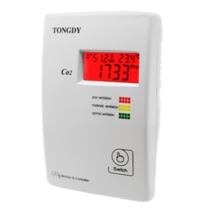 Green Standard Certification Commercial Air Quality Monitor Co2 Temperature and Humidity <strong>Sensor</strong> <strong>RS485</strong>