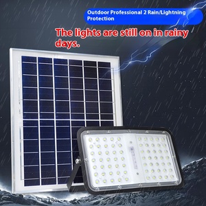 IP65 Solar Power LED Flood <strong>Light</strong> with New Aluminum Shell Outdoor LED <strong>Light</strong> <strong>Source</strong> for Road Application - Product Image 2