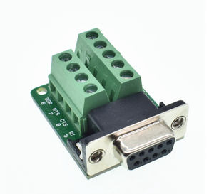 D-SUB 9pin DB9 Male Female Adapter Signals Terminal Module RS232 Serial To Terminal DB9 连接器 - Product Image 1