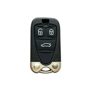 交換車キーケース3ボタンリモートキーシェルカバーA-lfaロメオ車キー用 - Product Image 1