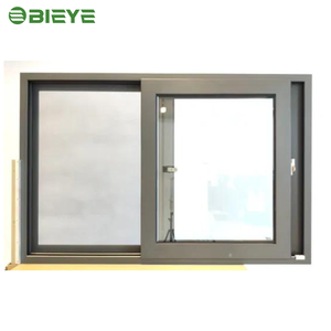 Alüminyum çift camlı sürgülü pencereler çizim alüminyum profil sürgülü pencereler - Product Image 6