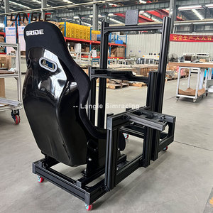 Real Driving Simucupe Formula Sim Racing Cockpits Soporte de asiento Soporte Teclado Freno de mano Conducción Simulador de juegos - Product Image 6