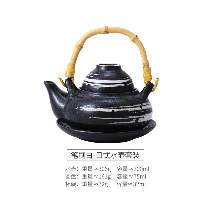 Brosse à pot de fruits de mer blanche