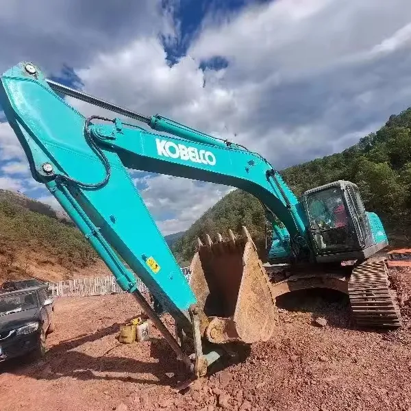 Escavadeira de esteira KOBELCO SK260LC-10 usada 19 anos Escavadeira KOBELCO usada Escavadeira usada para venda