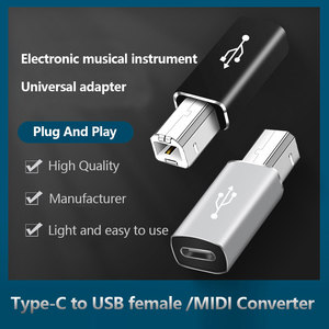 Type-C-DIMIコンバーターUSBCメス-プリンター用DIMIオスコネクターコンピューター電話充電に接続データ伝送プラグ - Product Image 5