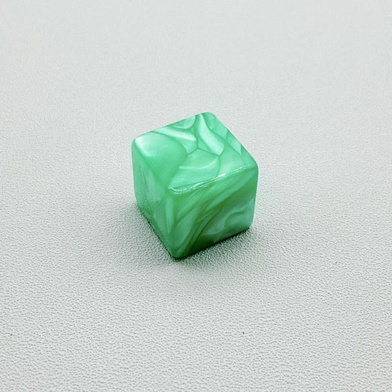 Vert coloré à motifs de perles colorées