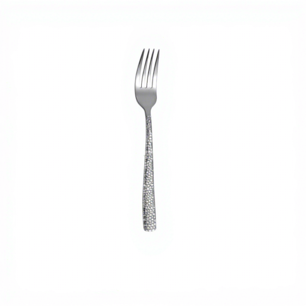 fourchette à dessert en argent
