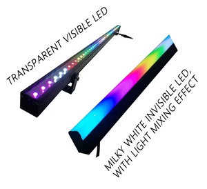 Тонкий программируемый светодиодный фонарь 24 В DMX512 с беспроводным управлением и алюминиевым корпусом - Product Image 1