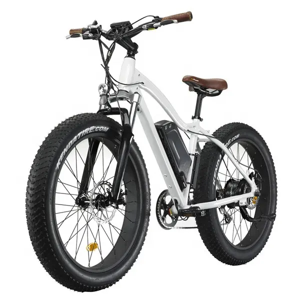 26 inch X 4.0 "fat tire 48 v 750 w Bafang borstelloze motor geen-opvouwbare elektrische vet fiets voor alle terrein fiets