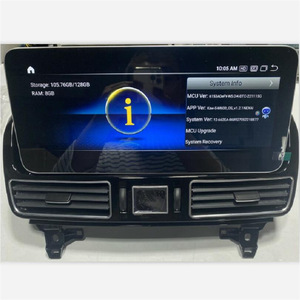 12.3メルセデスベンツML GL GLE GLS W166 X166 CarPlay 2015-2019 Android自動マルチメディアプレーヤーヘッドユニットスクリーンDSP用カーラジオ