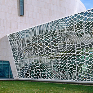 Advanced Building <strong>Facade</strong> Design With Ventilated Aluminium <strong>Facade</strong> System for Modern Architecture - Product Image 1