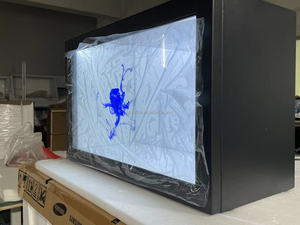 Digital Signage e visualizza schermo <span class=keywords><strong>lcd</strong></span> trasparente show box da 22 pollici vetrina <span class=keywords><strong>lcd</strong></span> trasparente