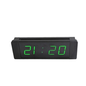 1 "cifre Multi-colori Multi-funzionale Mini orologio digitale a LED da parete Desktop elettronico conto alla rovescia Timer conto alla rovescia - Product Image 4