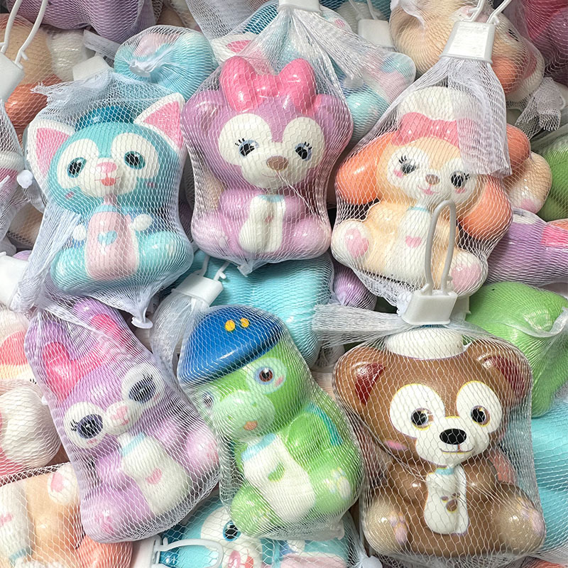 Star dew series mixed hair 8cm-mesh bag packaging
