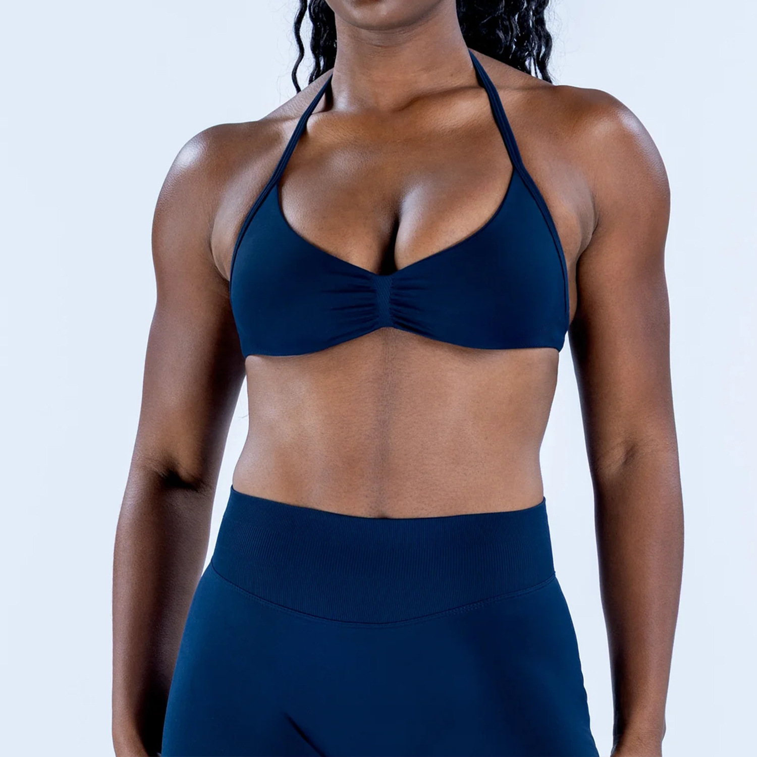 Sling bra ink blue ink blue shorts
