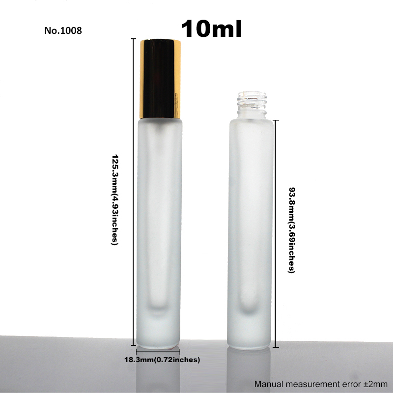 No.1008 10ml perfume bottle+spray+cap