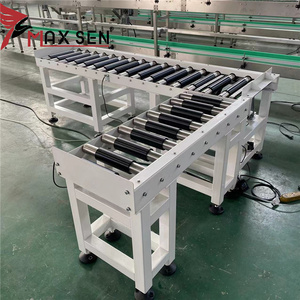 Maxsen Factory Warehouse Sistema de transportador de rodillos sin alimentación Transportador de rodillos de gravedad manual para descarga de carga de camiones