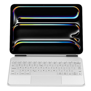 Teclado de tableta listo para usar de fábrica para Pro11 Air 11 13 Teclado Imán de respuesta de segundo toque con funda protectora de soporte - Product Image 1
