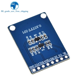 TZT 0,85 Zoll 0,85 "Farb-TFT-Anzeige modul HD IPS LCD-LED-Bildschirm 128 X128 SPI-Schnitts telle ST7735 Controller für Arduino