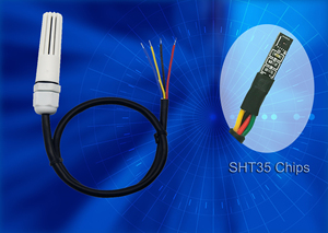 Sensores de temperatura y humedad de salida RS485 digitales de alta precisión VSEC con protocolo de para sistemas HVAC - Product Image 2