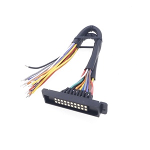 2.54 מ "מ המגרש 2 x10 זכר נקבה הר חורים pcb קפיץ טעון 2.0a 36v dc 20 פין מחבר pin מגנטי pin