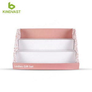 Retail Cardboard Gift Card <strong>Counter</strong> <strong>Display</strong> Stand 3 <strong>Step</strong> Conter <strong>Display</strong> Rack - Product Image 5