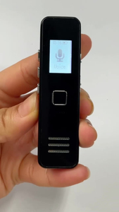 Grabadora de Voz digital profesional con inserción de tarjeta con altavoz incorporado Función de control de voz para clases Grabadora de reuniones - Product Image 4