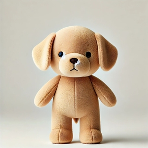 צעצוע plush עם הדובי רוכסן גב עם קול חוזר מודול קול דבון