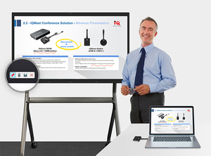 Equipo de videoconferencia Presentación inalámbrica Dongle Sistema de colaboración inalámbrica Dispositivo para compartir pantalla