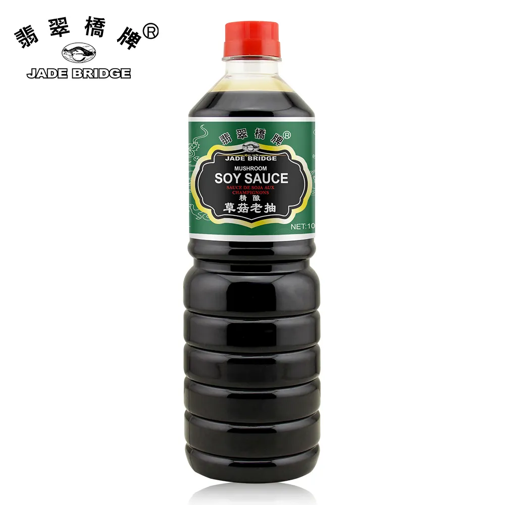 Wholesale for Supermarkets with Factory Price 1000 L Jade Bridge Chinese Superior Mushroom Dark Soy Sauce