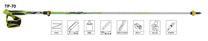 XATP新设计定制北欧手杖橡胶形式翻盖手杖和手杖 - Product Image 3
