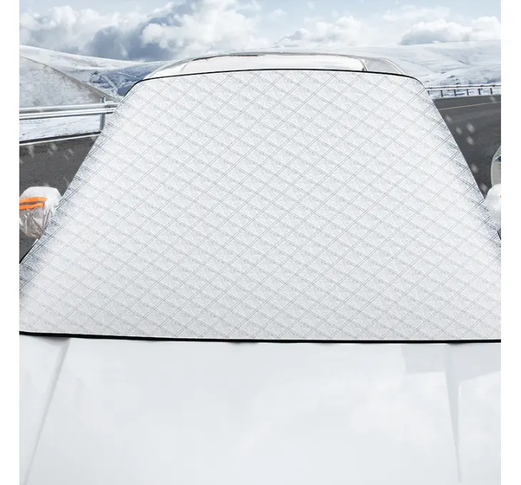 Pelindung salju mobil magnetik, kaca depan, pelindung matahari, tebal, pelindung salju beku dan es, suku cadang otomotif