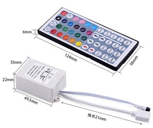 Regolatore del LED RGB DC12V 44 Chiave di IR Remote Controller Per 3528 5050 RGB HA CONDOTTO La Striscia