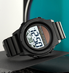 Đồng hồ đeo tay thể thao đồng hồ đeo tay SKMEI 2358 mới không thấm nước báo động kỹ thuật số năng lượng mặt trời Đồng hồ nam - Product Image 4