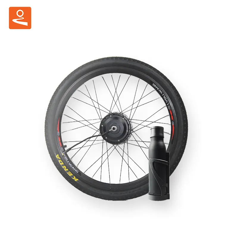 New Design Water Bottle Battery 16-29(700C) Inch 350W 500W Front/Rear BY20D Wheel E Bike Conversion Kit With Lithium Battery