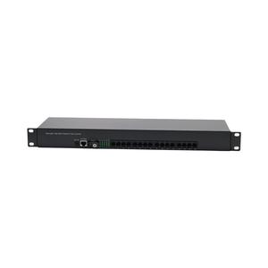 FXS FXO 16チャンネル電話回線イーサネットコンバータ光ファイバマルチプレクサ光ファイバ電話光ファイバートランシーバー