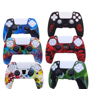 Custom di alta qualità Carcasa Mando copertura in Silicone Capa controlle Controller Shell custodia protettiva per la pelle per PS 4 PS 5 - Product Image 1