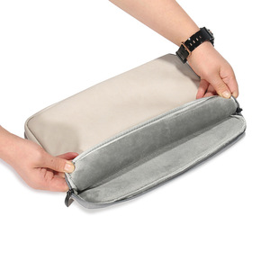 Laudtec Custom custodia per Laptop in pelle Pu borsa in pile spessa 14 pollici custodia per Notebook resistente agli urti e resistente Multi funzionale Dnb107