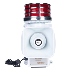 High-Power Portable 2000m Range Siren <strong>Alarm</strong> System Industrial Audible &amp; Visual Crane <strong>Alarm</strong> with Strobe Light Emergency Alert - Product Image 2