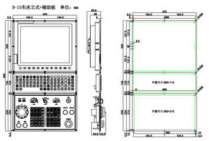 15 Inch Open <strong>Cnc</strong> <strong>Controller</strong> Dual Channel 5 Axis Linked Turning and Milling Compound Rtcp <strong>Function</strong> for Lathe Machine <strong>Controller</strong> - Product Image 4