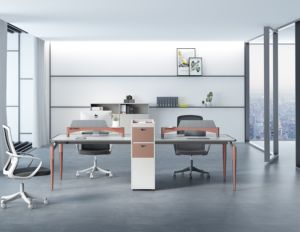 Escritorios modernos para estación de trabajo, mesa de oficina, escritorio de oficina Modular Simple de madera, mesa de ordenador con estantes de almacenamiento - Product Image 6