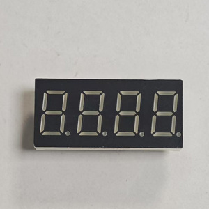 0.36 pollici 7 segmento 4 cifre orologio a Led Display digitale Super luce rossa sette segmento Display anodo
