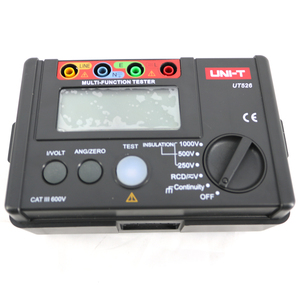 UNI-T UT526 çok fonksiyonlu elektrik sayacı yalıtım direnç test aleti düşük direnç süreklilik ölçer gerilim ve RCD Tester - Product Image 3